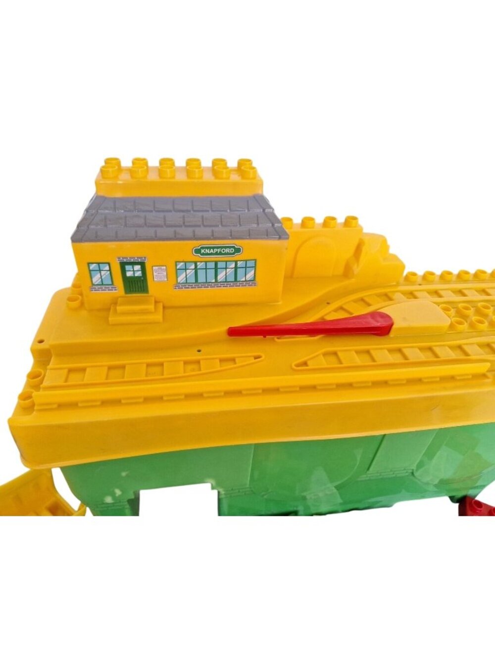 Mega Bloks Knapford Station Case Thomas & Friends 140 Pc Incomplete Lot - Picture 4 of 10
